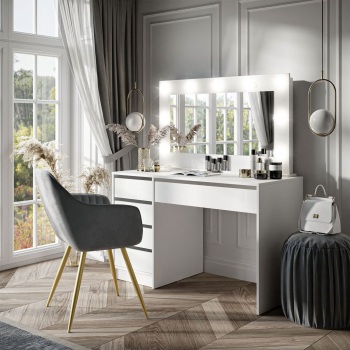 Kosmetinis staliukas TOP White