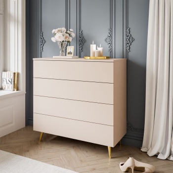 Komoda AVRA Beige Gold