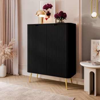 Komoda ZIRA Black Gold