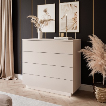 Komoda LUNA Beige Push 95cm