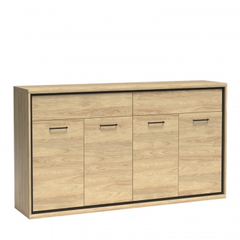 Komoda MODA II Sonoma LED
