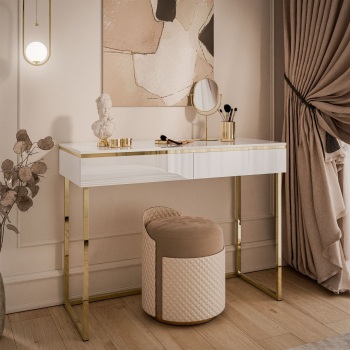 Konsolė Aura Gold White...