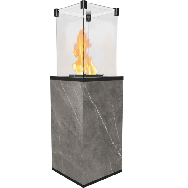 Dujinis šildytuvas terasai PATIO MINI, kvarcas NATURALI PIETRA GREY, rankinis valdymas Dujinis šildytuvas terasai PATIO MINI, kvarcas NATURALI PIETRA GREY, rankinis valdymas