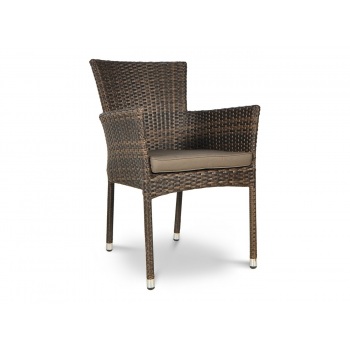 Kėdė LERIDA modern brown su...