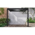 Sieninė pavėsinė PREMIUM WALL 3x3 antracitas