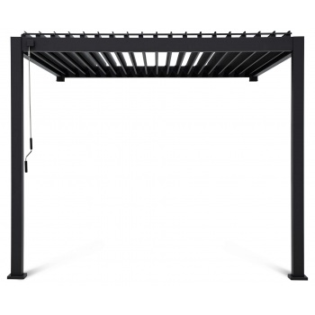 Sieninė pavėsinė PREMIUM WALL 3x3 antracitas