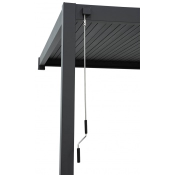 Sieninė pavėsinė PREMIUM WALL 3x3 balta