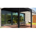 Sieninė pavėsinė PREMIUM WALL 3x4 balta