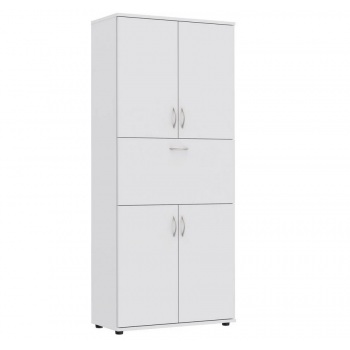 Uždara biuro spinta S11 White
