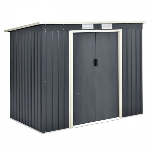 Metalinis sandėliukas įrankiams 121x194x181 cm Metalinis sandėliukas įrankiams 121x194x181 cm