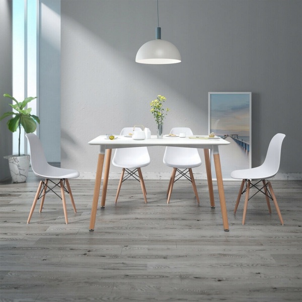 stalo ir 4 kėdžių Milano komplektas stalo ir 4 kėdžių Milano komplektas