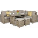 baldų komplektas SANTANA DINING beige