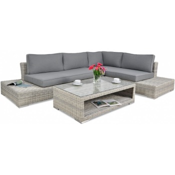 baldų komplektas VERONA PREMIUM white grey