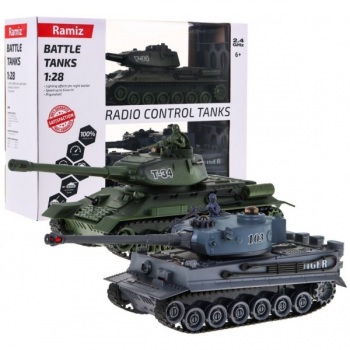 Tankai Tiger Vs T-34 1:28 R/C