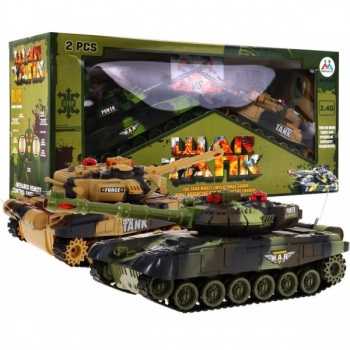 Dviejų tankų mūšis R/C