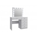 Kosmetinis staliukas Cristal 12 LED