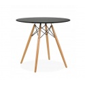 Stalas Oval 80 Black