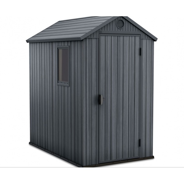 Įrankių namelis DARWIN 4x6 Grey Įrankių namelis DARWIN 4x6 Grey