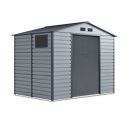 Metalinis įrankių namelis Montreal 9x6 Light Grey