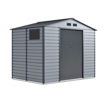 Metalinis įrankių namelis Montreal 9x6 Light Grey