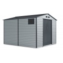 Metalinis įrankių namelis Montreal 9x10 Light Grey