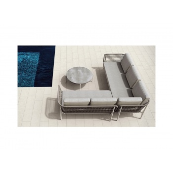 Kampinė sofa Emerald Grey