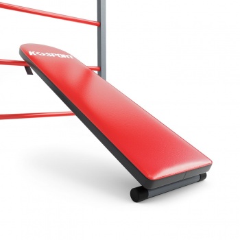 Rinkinys gimnastikos sienelė, skersinis + lygiagretės du viename ir suolas