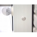 Kosmetinis staliukas Hollywood Plius 12 LED Baltas
