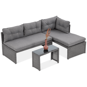 Lauko baldai CANVAS Graphite
