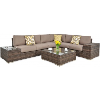 Lauko baldai kampinė sofa...