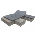 Pinta sofa-lova DIABOLICO Pilkas melanžas