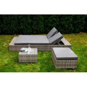 Pinta sofa-lova DIABOLICO Pilkas melanžas