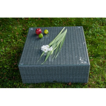 Pintas staliukas 70x70x30 cm Pilkas