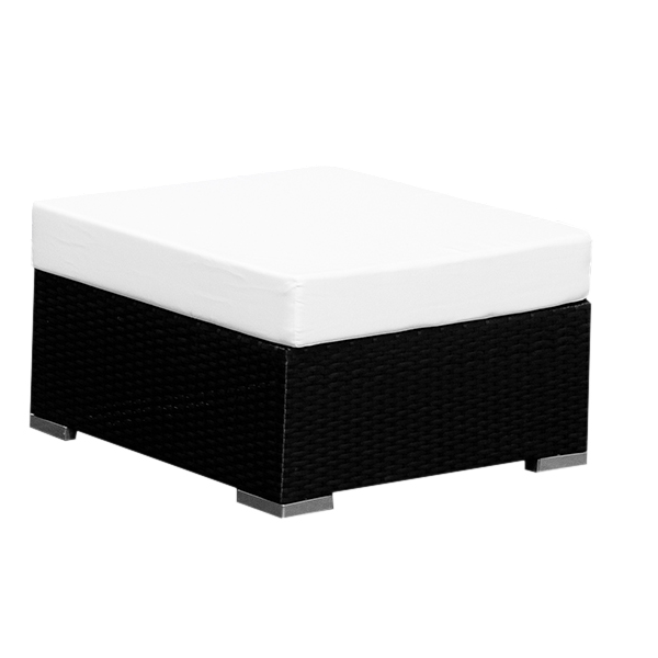 Pintas pufas FOOTSTOOL Juodas Pintas pufas FOOTSTOOL Juodas